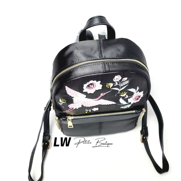 Urban Expressions Rio Satin Backpack - Picture 2 of 9